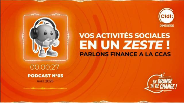 Vos activités sociales en un zeste ! / Parlons finance à la CCAS