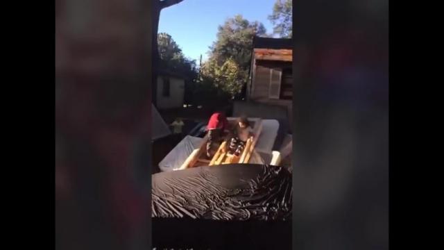 La desalojaron a la Sra Osiris de su casa