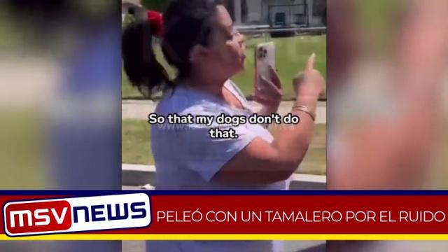 Se peleó con un tamalero