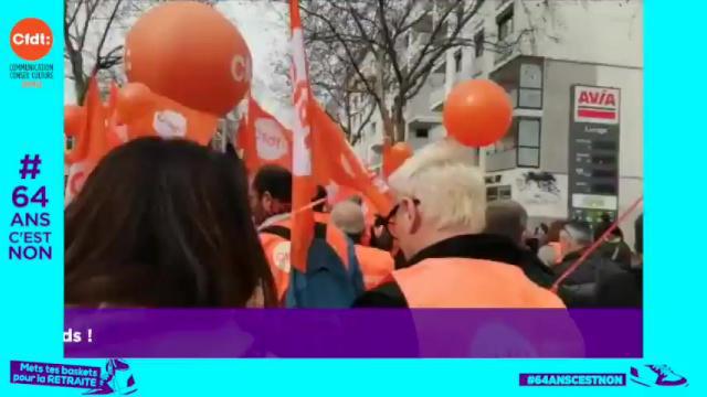 Grève et manifestation du 7 mars 2023 contre la réforme des retraites