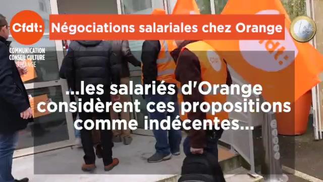Négociation salariale 2024 chez Orange