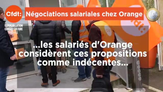 Négociation salariale 2024 chez Orange