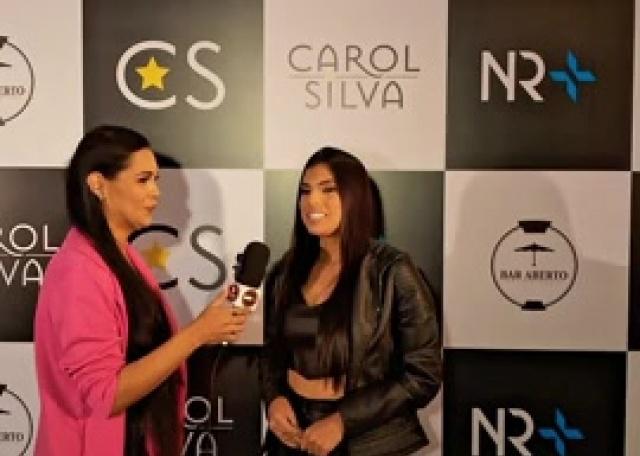 Entrevista Carol Silva, show em São Paulo 