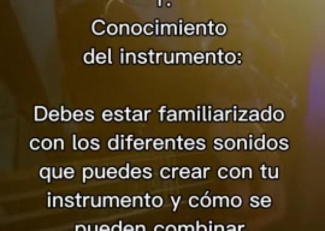 Habilidades de improvisación en la música