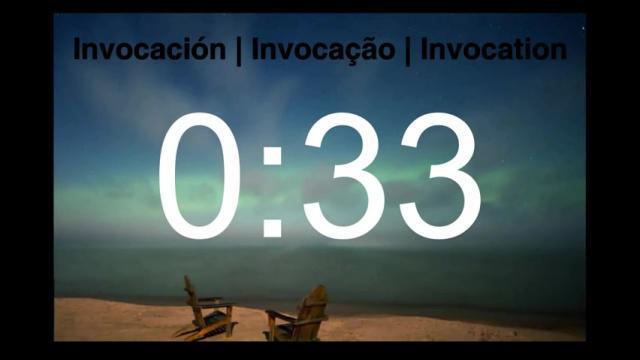 Timer for Discursive Meditation  15 minutos