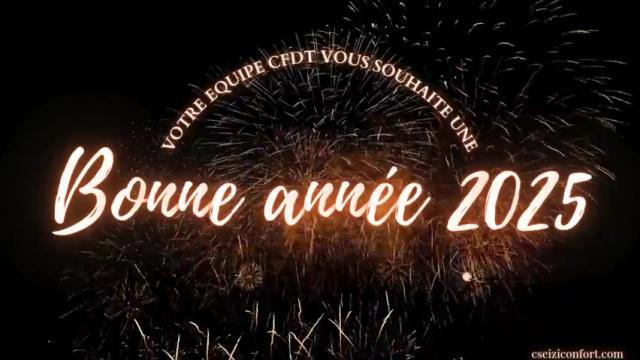 Bonne année 2025