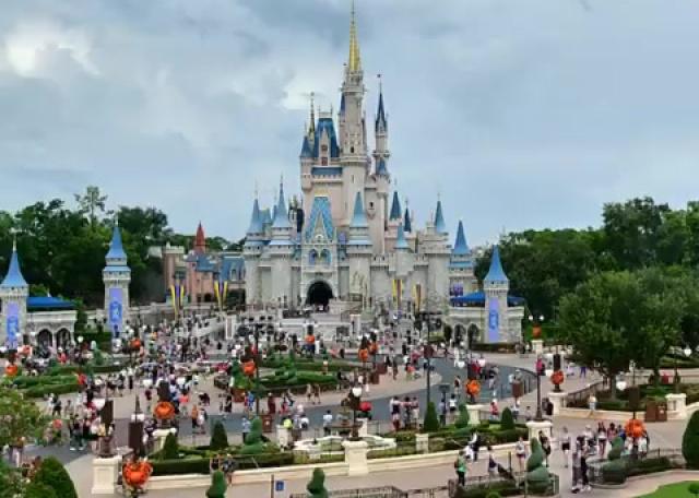 Foto especial no Magic Kingdom