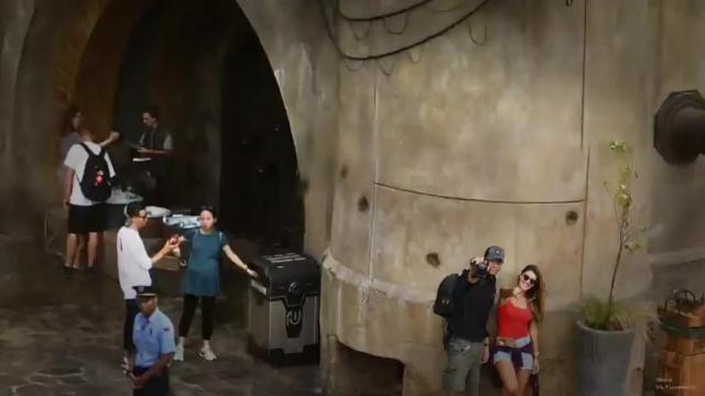 Foto especial em Star Wars