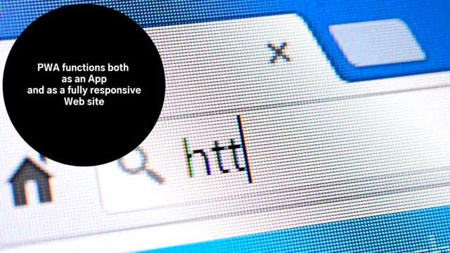 Progressive Web apps Intro
