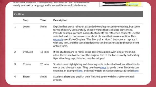 Poetry starts with words