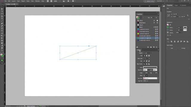 Adobe InDesign - كيفية إنشاء تصميم سهم