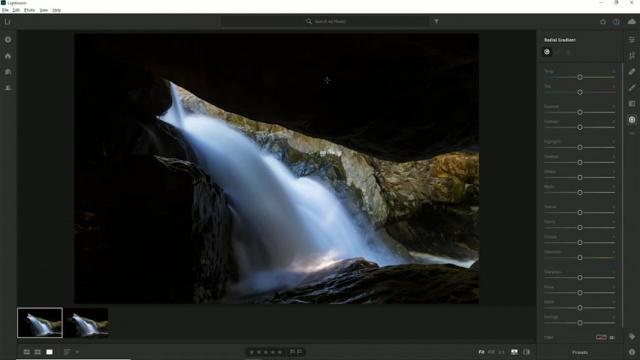 Adobe Lightroom - الإضاءة الانتقائية