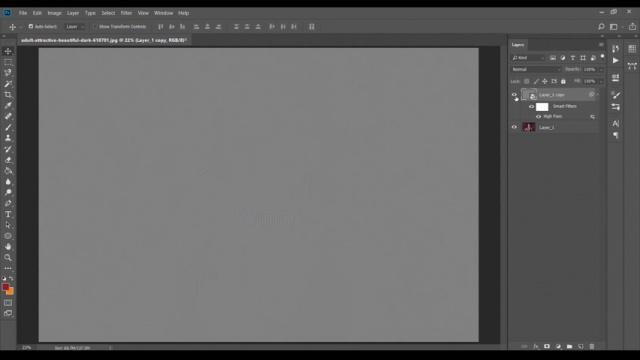 Adobe Photoshop - زيادة حدة الصورة بذكاء