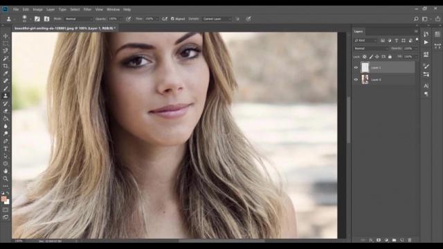 Adobe Photoshop - طريقة لملء فراغات الشعر