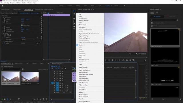 Adobe Premiere Pro - تعلم التأثير الشبحي