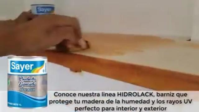 HIDROLACK MADERA