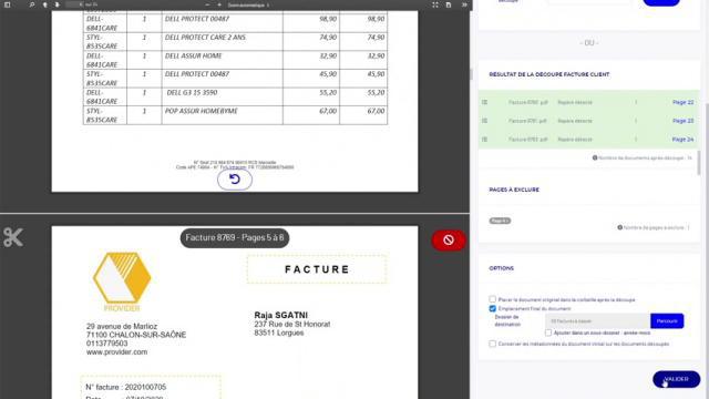 GED - Découpe Automatique