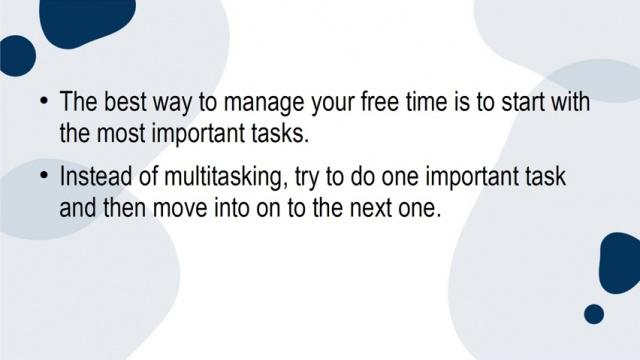 How to Turn Minimal Free Time Into Maximum Productivity