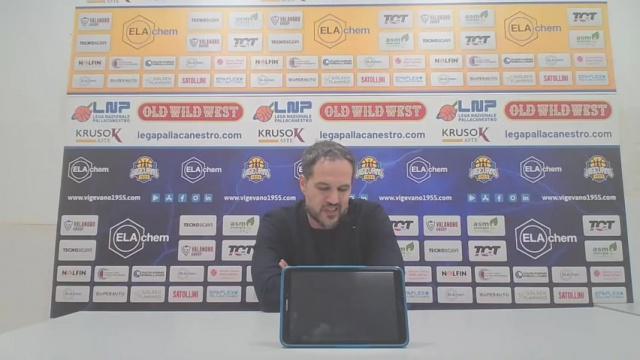 Coach Ghirelli commenta la sconfitta di Vicenza a Vigevano