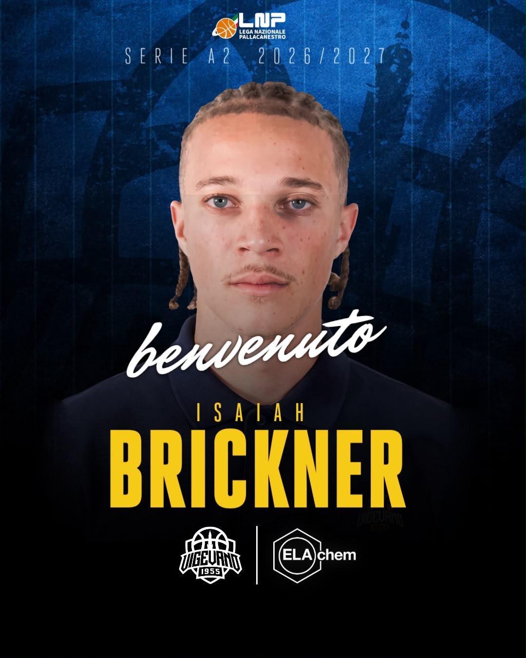 Brickner: “Vi aspetto al PalaELAchem il 18 agosto”