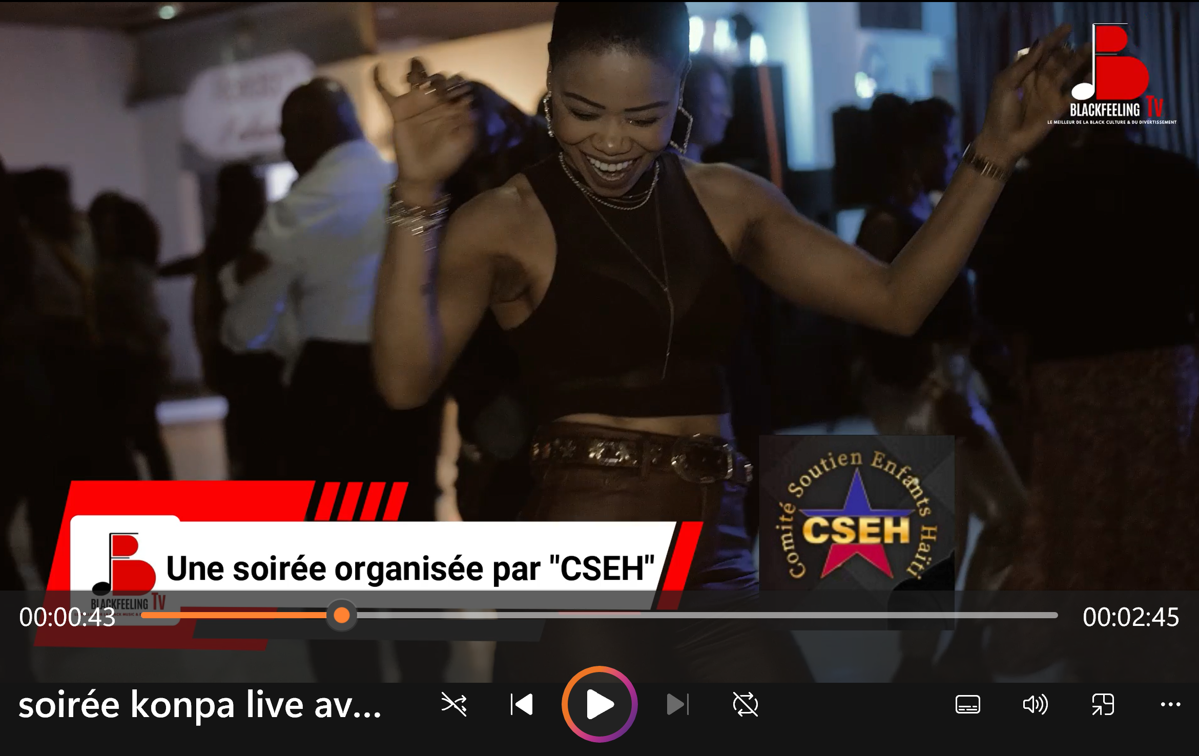 Le teaser de la soirée konpa live avec Daan junior & Fabiola Shyne
