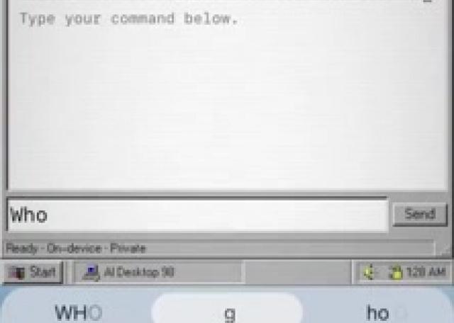 مساعد افتراضي يستعيد روح «ويندوز 98» عبر كلود