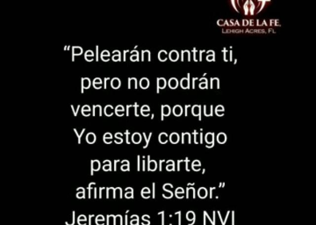 Cápsula Yo estoy contigo Pastora Elizabeth Oliva CDLF; Voz Carolina Vera