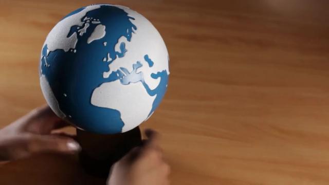 Culture Lesson 9 * Sandpaper Globe 