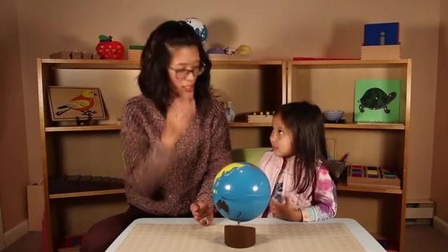 Culture Lesson 12 * Coloured Globe 