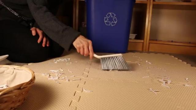 Practical Life Lesson 19 * Brush & Dustpan