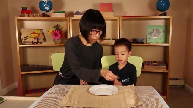 Practical Life Lesson 18 * Table Setting