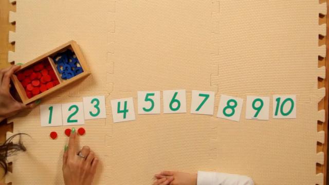 Math Lesson 18 * Cards & Counters