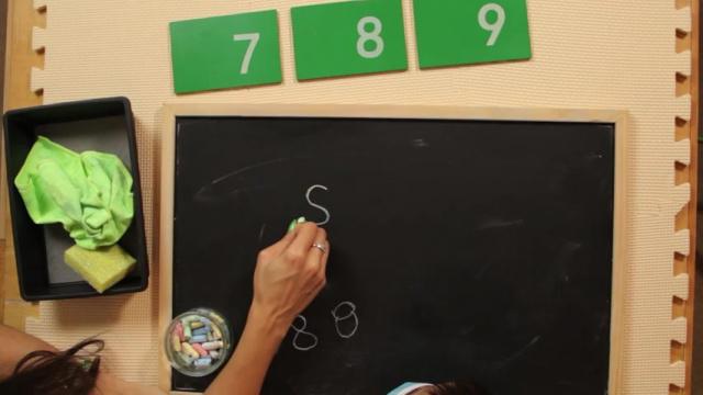 Math Lesson 17 * Writing #s 7, 8, 9