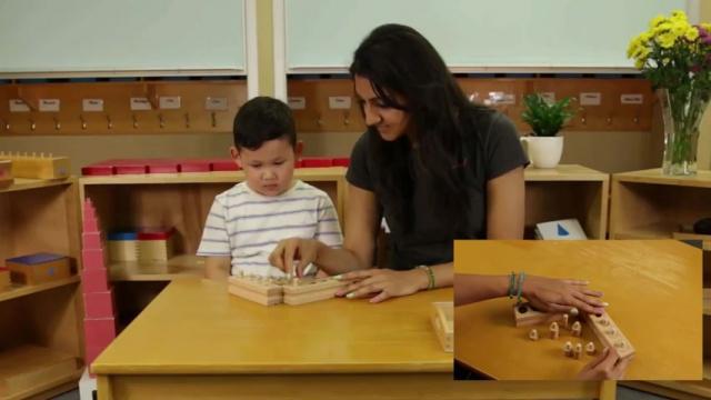 Sensorial Lesson 11 - Knobbed Cylinders 2 sets
