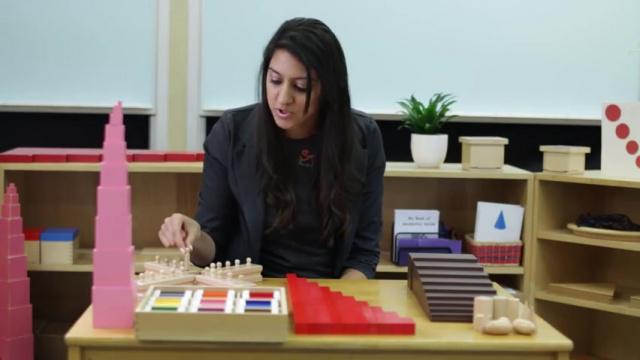 Sensorial - Knobbed Cylinders Purpose