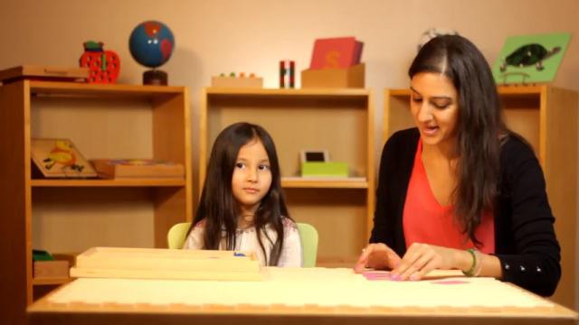 Reading Lesson 22 * Large Moveable Alphabet & Picture Cards