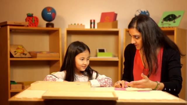 Reading Lesson 21 * Large Moveable Alphabet & Picture Cards
