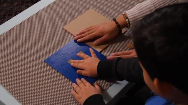 Reading Lesson 13 * Sandpaper Letters * u, r 