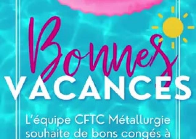 Bonnes vacances ! 🏖️