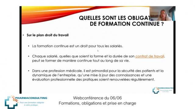 Savez vous, quelles sont les obligations de formation ?