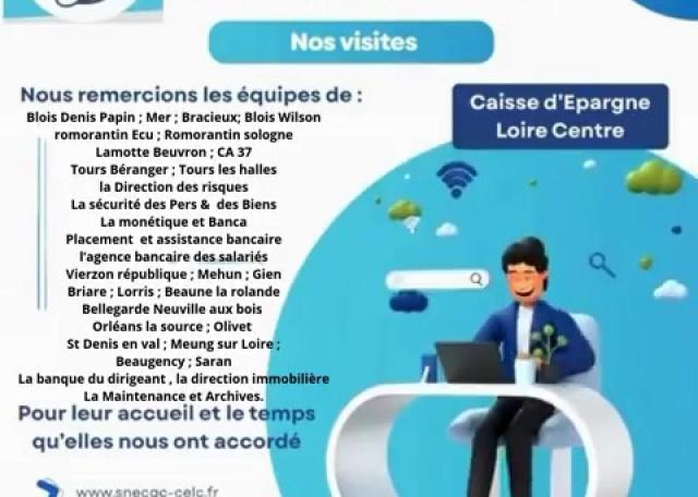 Nos visites de janvier ! Merci