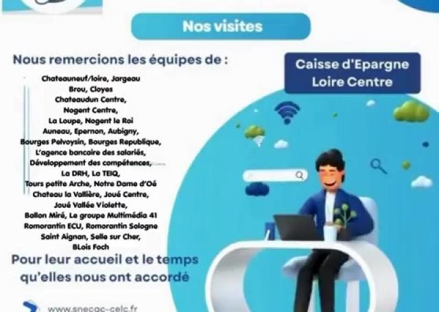 Nos visites du mois de mai