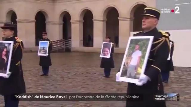 La France dirigée par Macron rend hommage aux 42 victimes françaises du massacre du 7 octobre lors d'une émouvante cérémonie