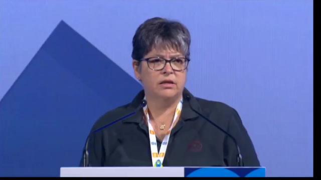 Discours de la Secrétaire Générale de l'UNSA Alimentation, Agriculture et Forêts lors du Congrès National UNSA Interpro