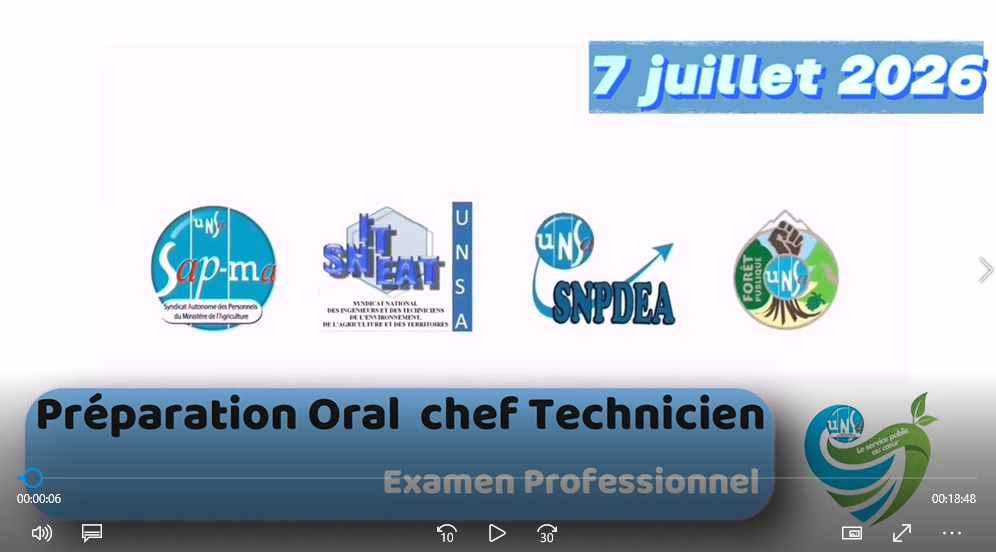 Video Oral exam pro TSMA Chef technicien - juillet 2026 🏆