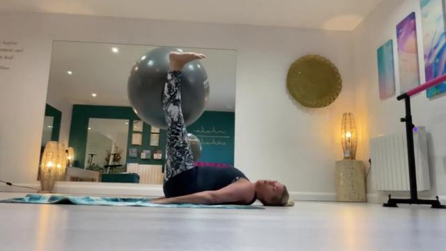 Pilates on a Ball