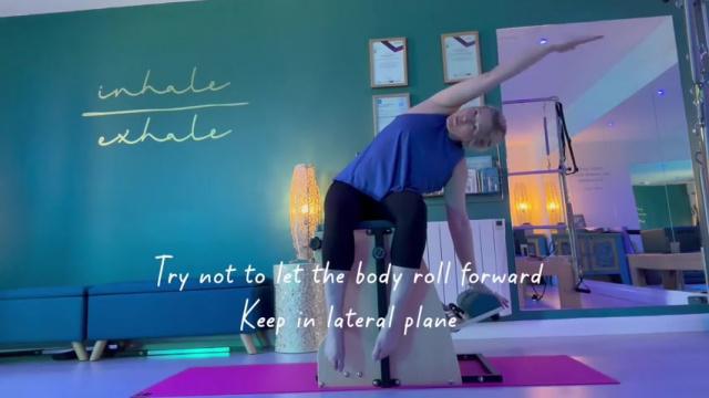 Seated Side Reach- Mermaid