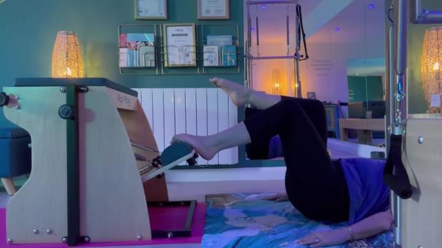 Single Leg in Parallel (supine)