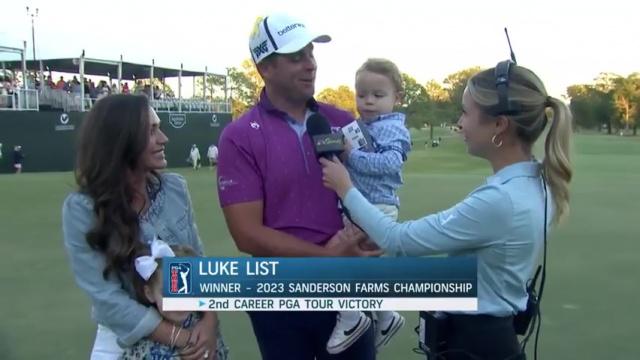 Luke List Winning Sanderson Farms Championship 