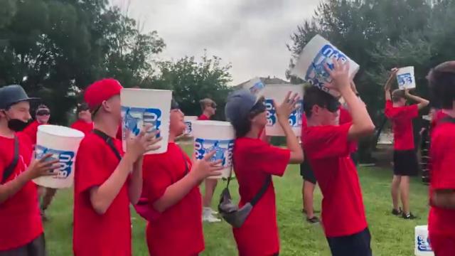 Who knew the Bucket Challenge would be the new definition of 'making it rain'!" 🌧️🪣